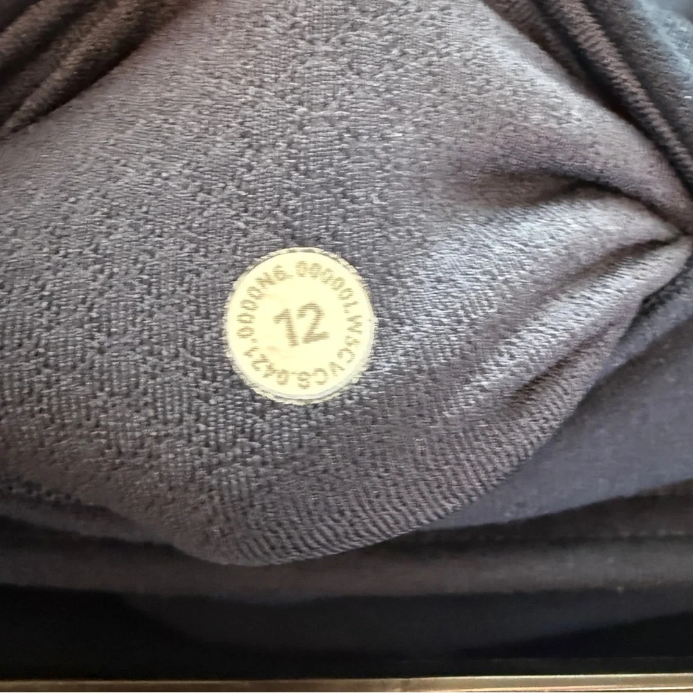 Lululemon wunder  Lounge super high rise leggings 28” navy blue‎ women’s size 12